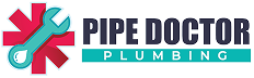 Pipe Doctor Plumbing Logo